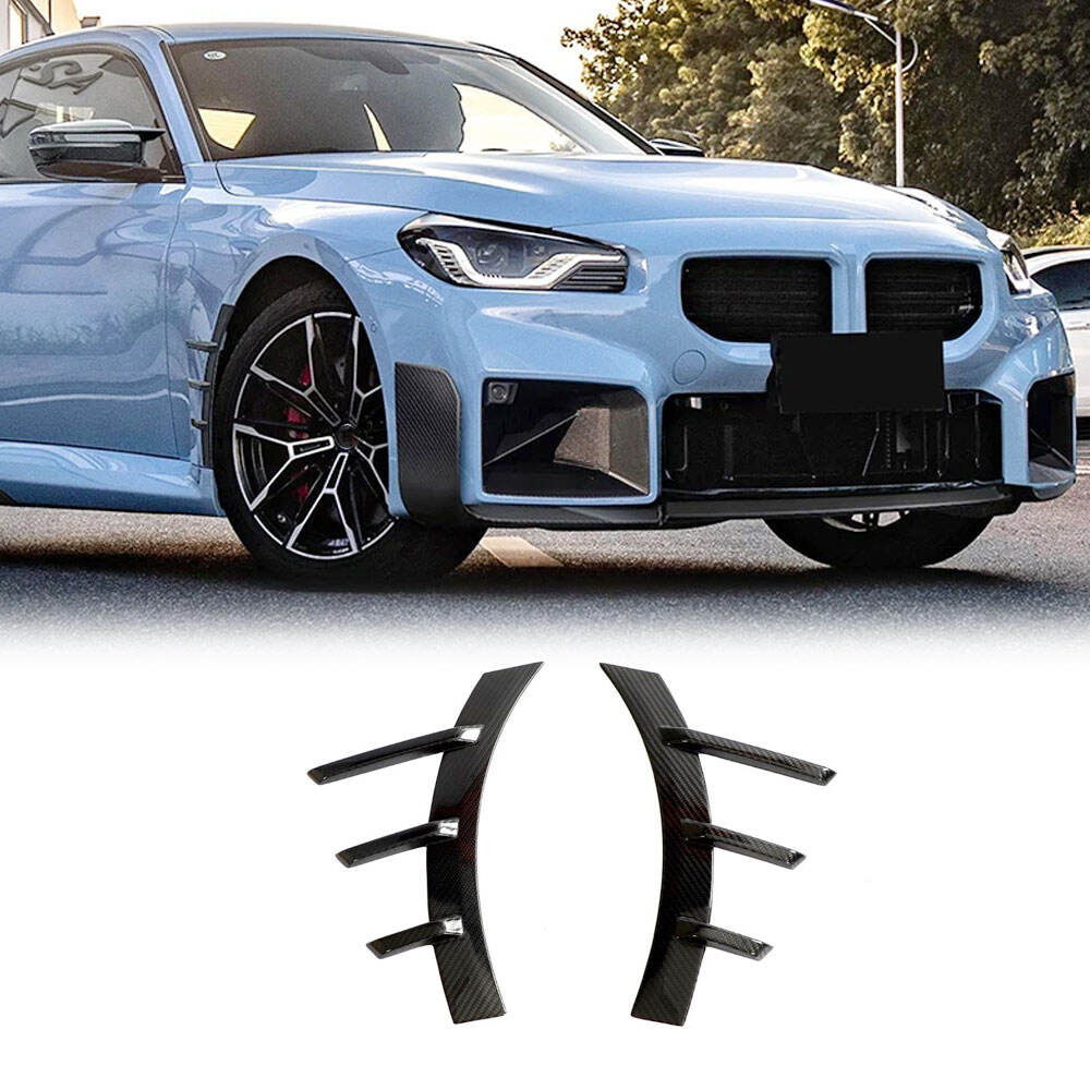 JC-HD568 Real Carbon Fiber Front Fender Arch Trims For BMW G87 M2 Coupe