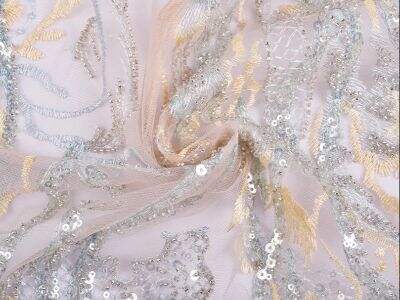 Top 5 Embroidered Tulle Fabric Supplier in French