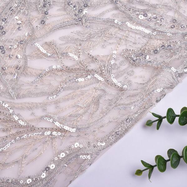 Innovation and Safety Embroidered Bridal Dress