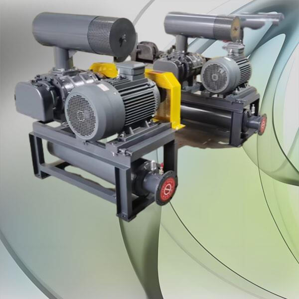 The compact size of the 2HP roots blower makes it easy to integrate into existing systems.