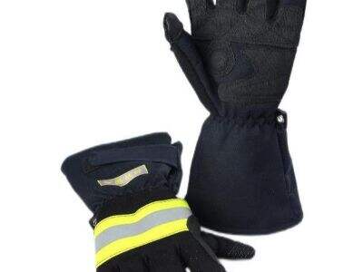 دستکش‌های ایمنی آتشنشانی با دوام که استانداردهای ایمنی 2025 EN 659:2003+A1:2008 را رعایت می‌کنند