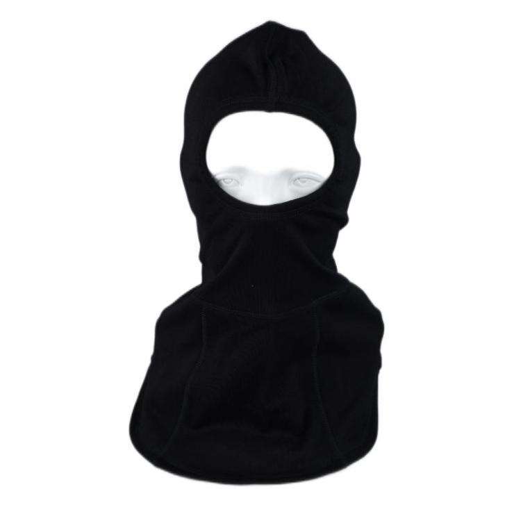 ATI-FIRE EN Black Fireman Hood Full Face Balaclava Fire Retardant