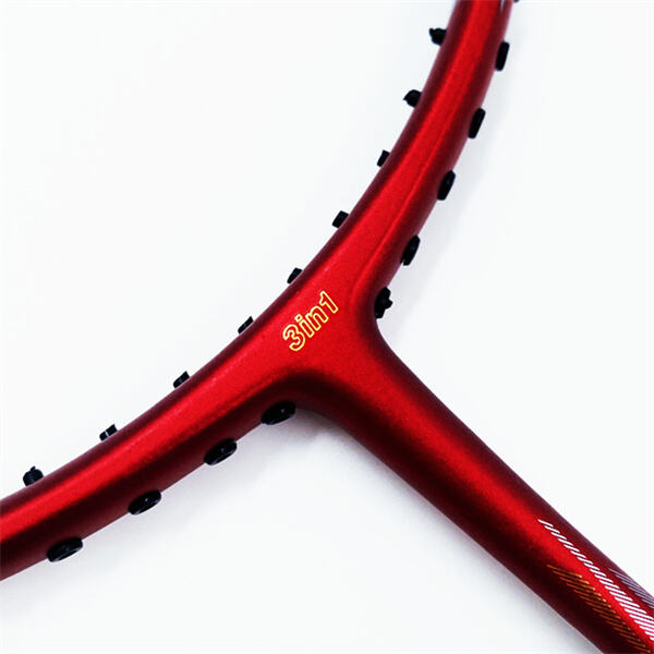 Achieve your full potential on the court with the DMantis D8 Badminton Racke