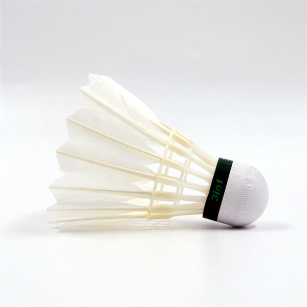 Piume progettate con precisione per la Massima Stabilità in Volo – D40 Badminton Shuttlecock.