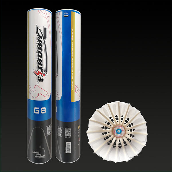 Experience excellent flight patterns and speed control with our G8 shuttlecock.