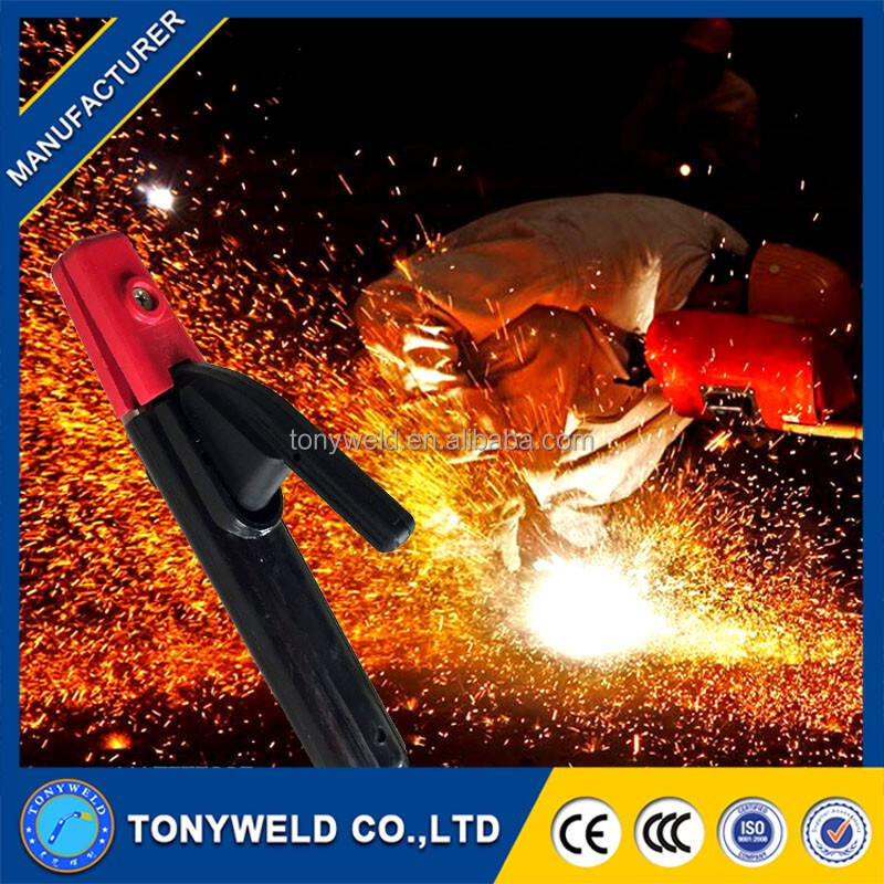 italian type electrode welding holder middle welding lamp holder welding electrode factory