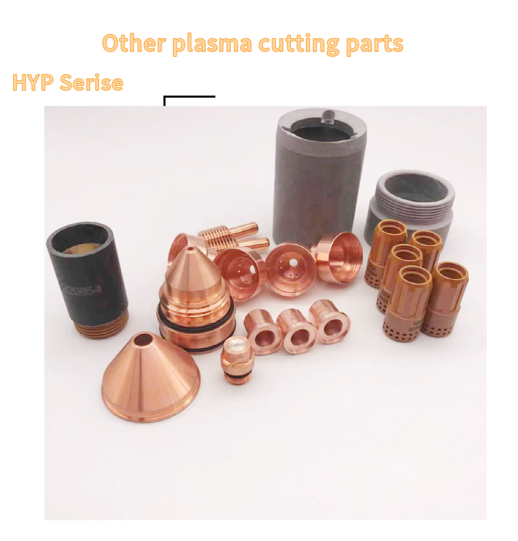 P80 Cutting Torch Consumables Plasma Nozzle and Electrode factory