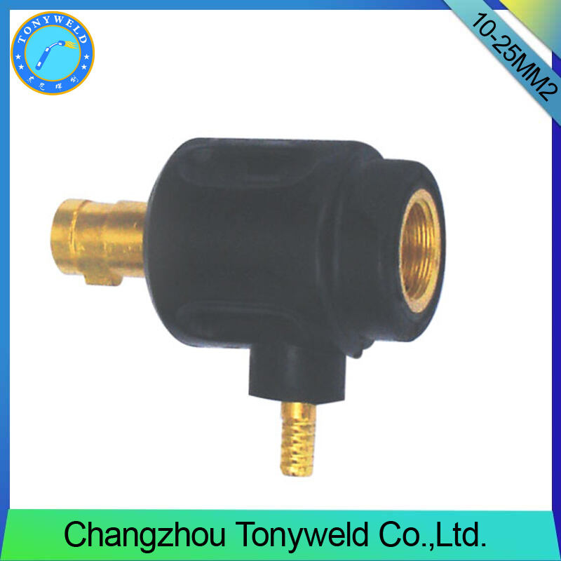 Tig welding torch consumable parts 10-25mm2 male cable joint supplier