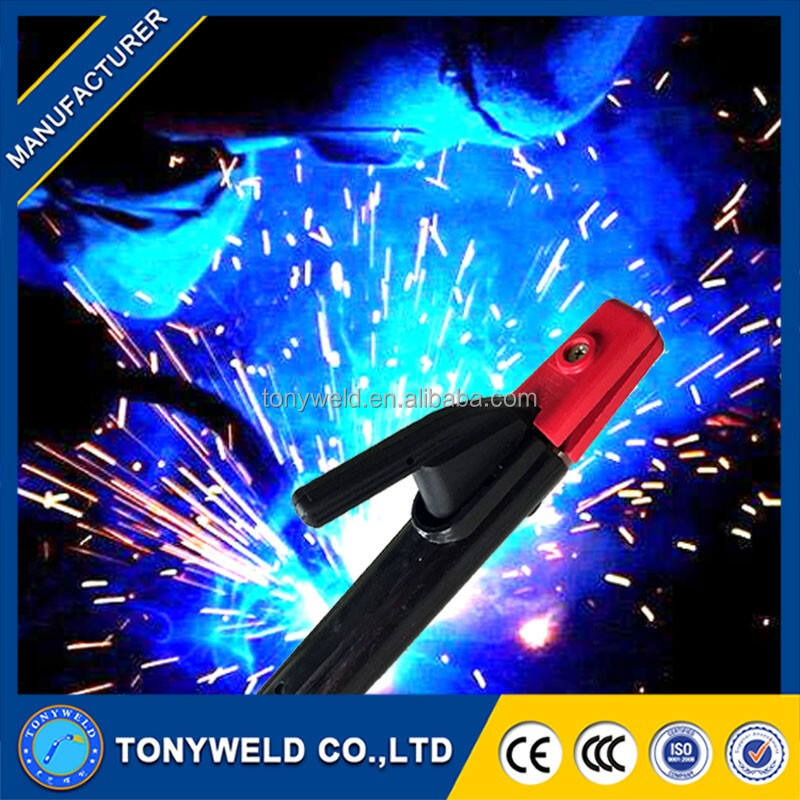 italian type electrode welding holder middle welding lamp holder welding electrode factory