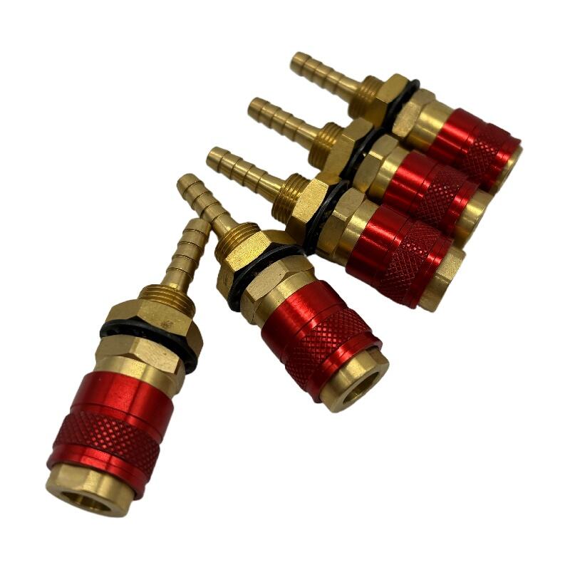 Connector 6mm Red'