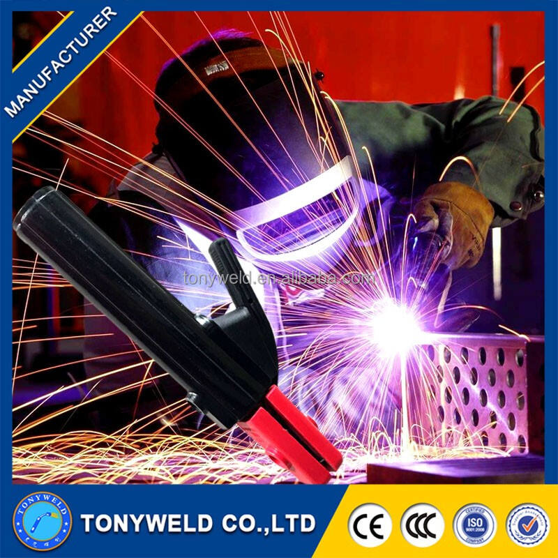 italian type electrode welding holder middle welding lamp holder welding electrode factory