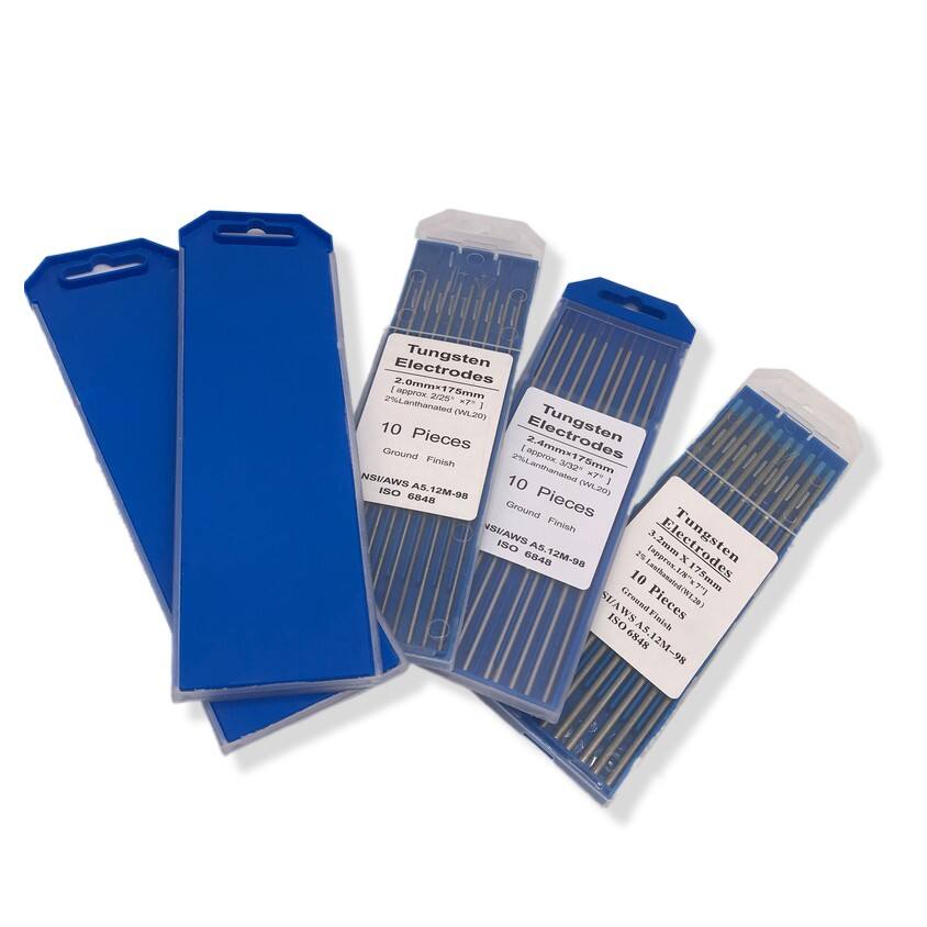 WL20 blue welding tods tig torch parts tungsten electrode 150mm and 175mm supplier