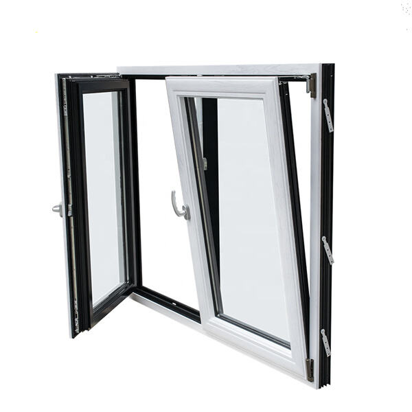 Maximising light and space with aluminium tilt and turn windows.