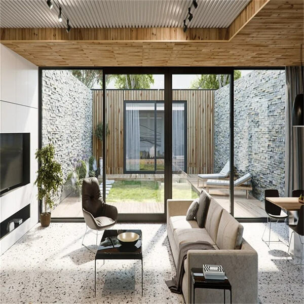 Upgrade your home's aesthetic with sleek and modern oversized sliding patio doors.