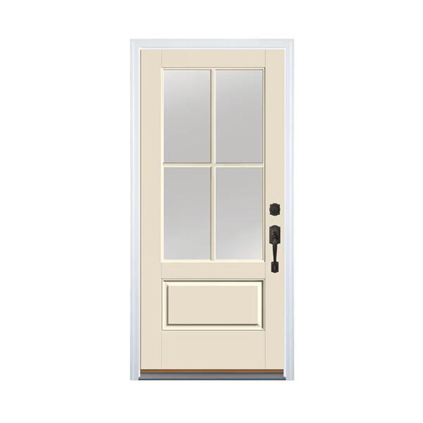 Painted fiberglass doors for modern homes