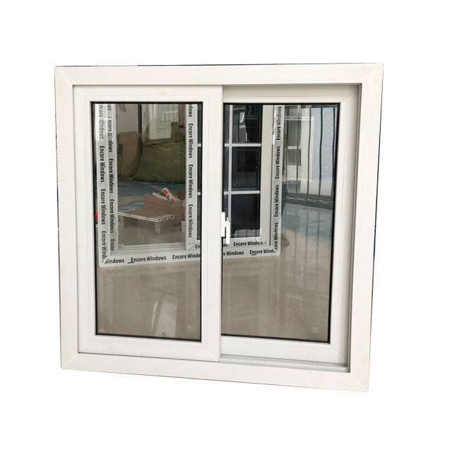 Minglei European style Upvc windows double glass sliding pvc window supplier