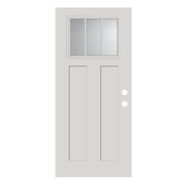 Transforming your entryway with a painted fiberglass door
