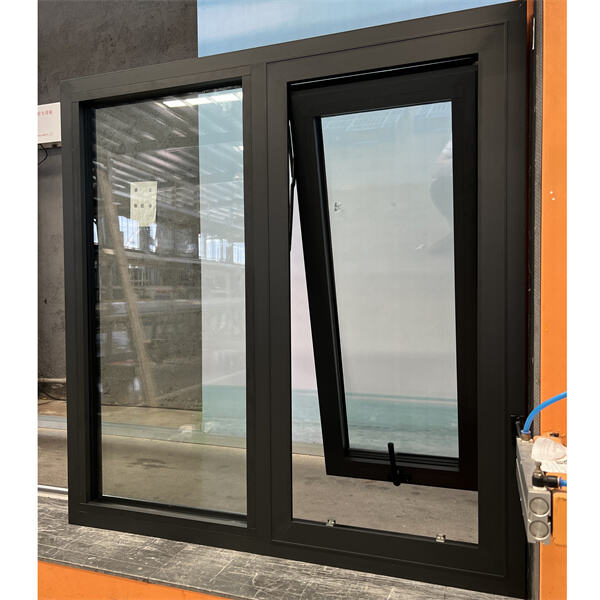 Elevate your home's curb appeal with sleek grey aluminium windows.