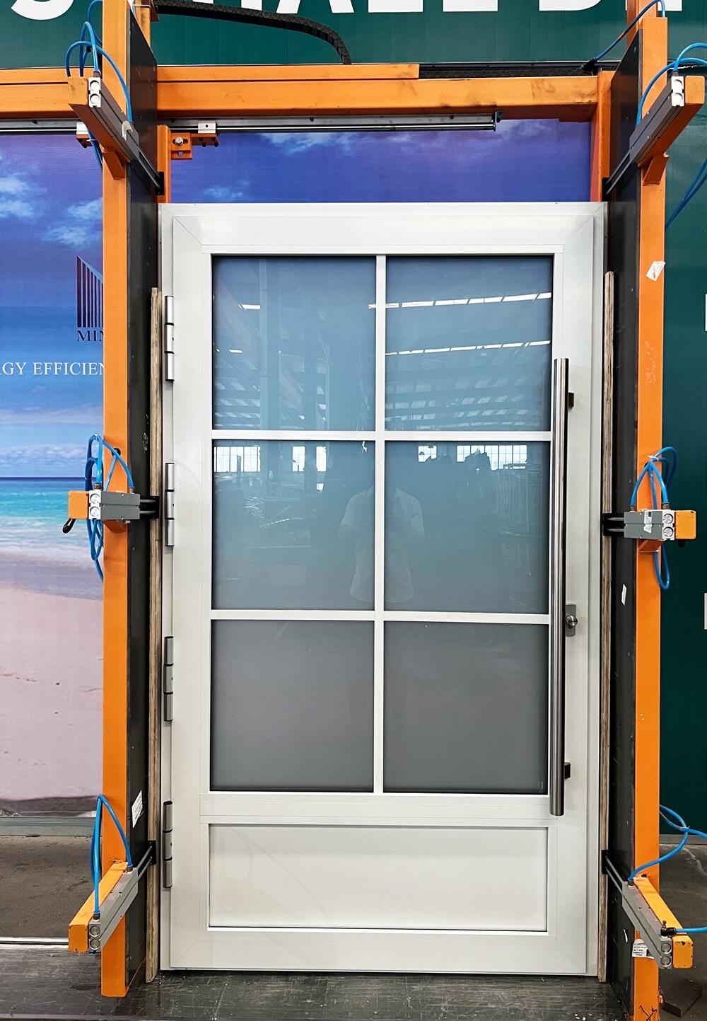 product nfrc certification aluminum smart glass door inward opening switchable smart glass door smart pdic casement swing door-10