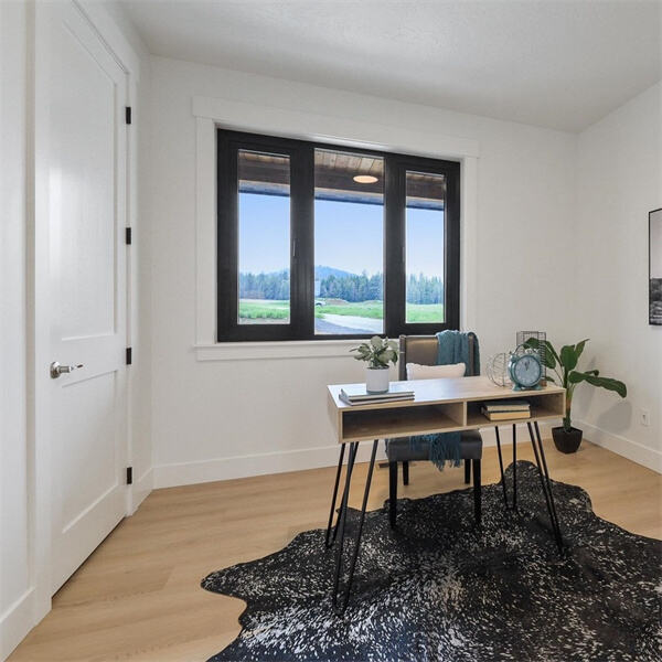 The beauty of powder coated aluminium windows.