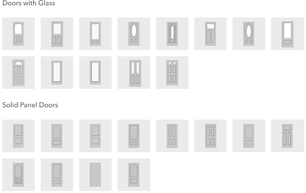 Exterior contemporary residential solid front fiberglass entry door with sidelights manufacture