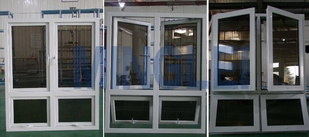 triple glass pvc upvc doors and windows casement window for bedroom-2