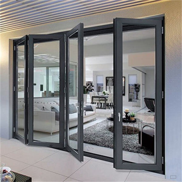 Bring the Outdoors In with Sleek and Modern Folding Glass Doors.