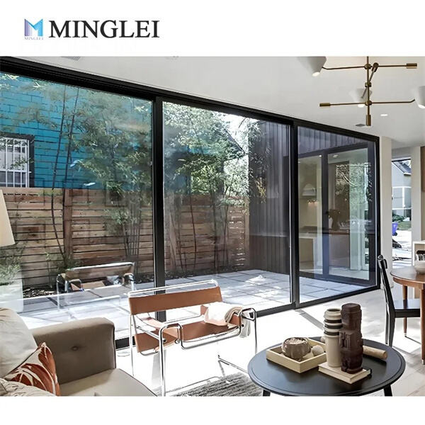 Transform your home's entertaining capabilities with magnificent large sliding patio doors.