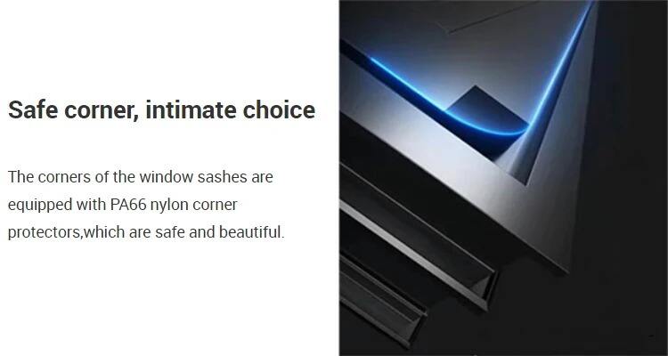 product customizable triple glazed windows interior aluminium thermal break casement windows with grilles-11