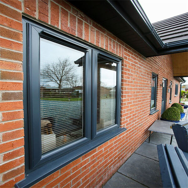 Superior Quality French Grey UPVC Windows for Durability and Energy Efficiency