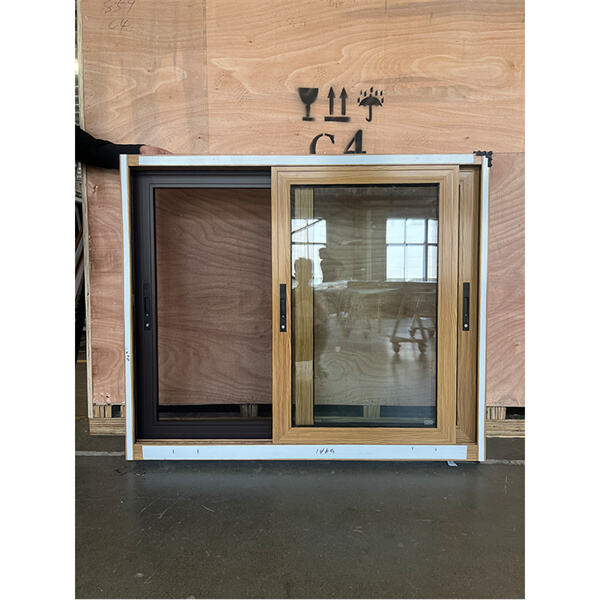 The eco-friendly alternative to wooden windows - wood effect aluminium