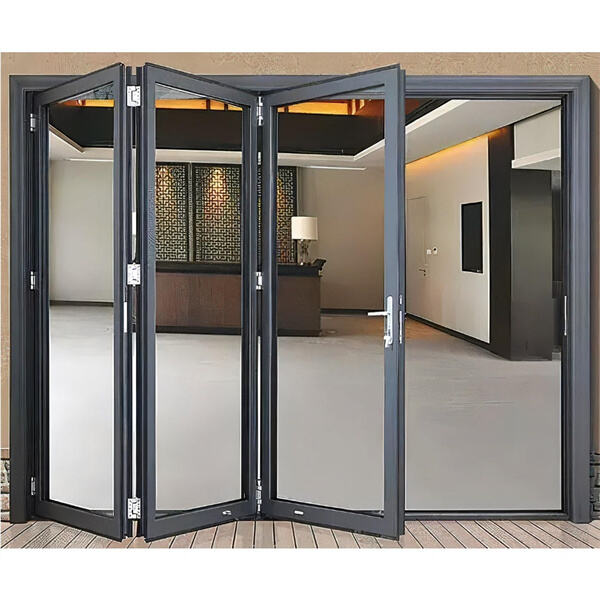 Add a Contemporary Touch with Accordion Sliding Glass Doors