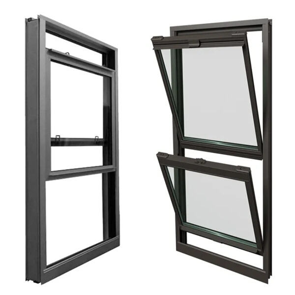 Modernize your home's fau00e7ade with double hung aluminium windows