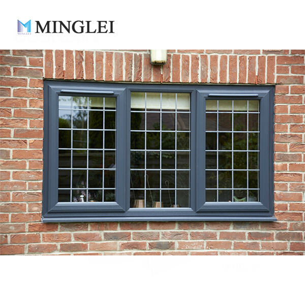 Durability meets sophistication with dark grey uPVC windows