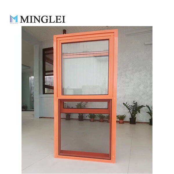 Easy to Clean and Maintain Single Hung Aluminum Windows