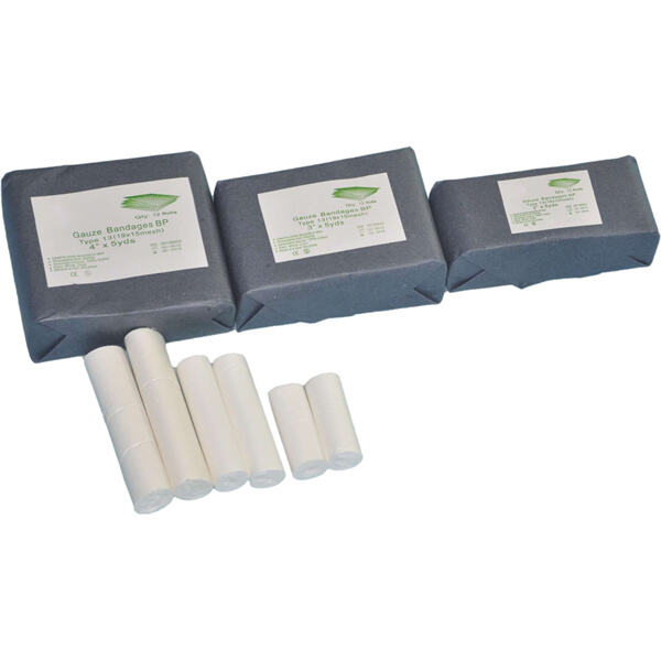 Gauze rolls for all your first aid needs