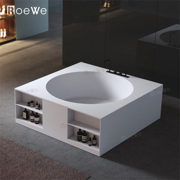 استخدام حوض مربع: