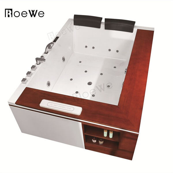 ابتكار حوض الاستحمام المزدوج بدوامة مزدوجة