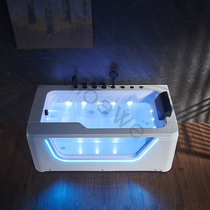 Mini indoor spa hot tub for one person bathtubs & whirlpools