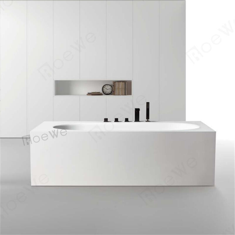 1.8m rectangular freestanding bath tub bath tub para sa mga matatanda