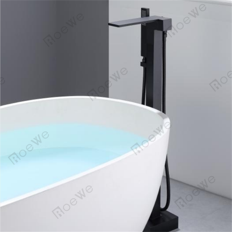 Автономный смеситель для ванны с латунным корпусом, отдельностоящий смеситель для ванны