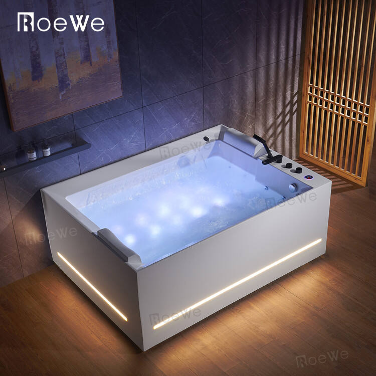 Bồn tắm 71” và bồn tắm nước nóng jacuzi spa chăm sóc sức khỏe dưới nước xoáy nước thủy lực