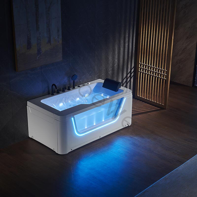 Mini indoor spa hot tub for one person bathtubs & whirlpools