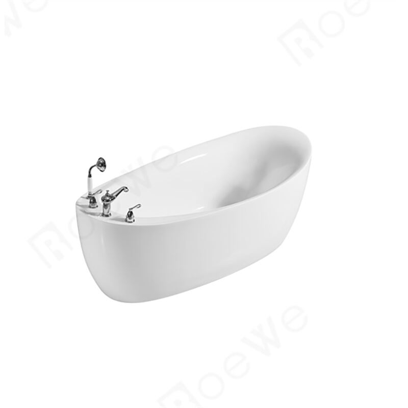 67 inch indoor modern freestanding acrylic bathtub soaker tub