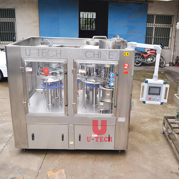 The Process of Filling Mineral Water with Precision