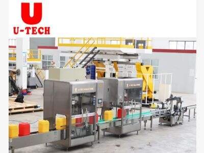 Mineral water filling and capping machine production line