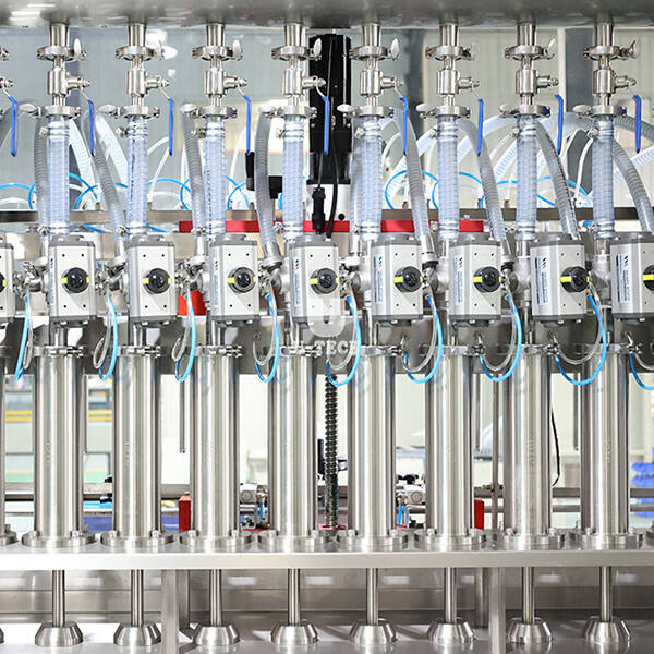 Minimize spills and errors with the precise filling capabilities of this machine.