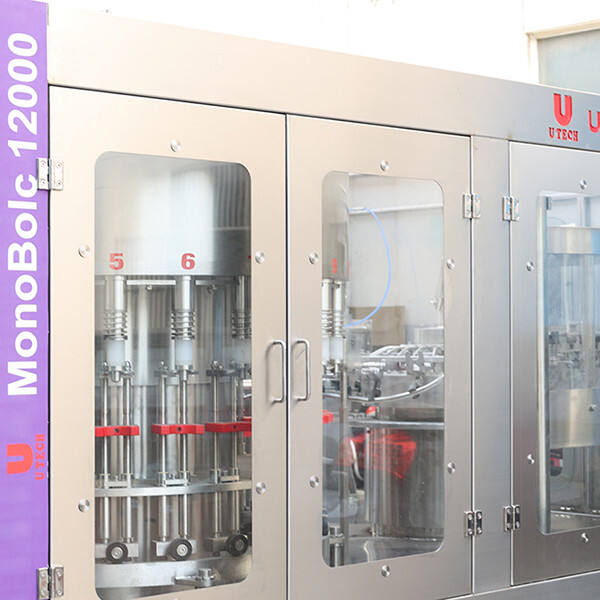 Enhancing Production with Automated Bottle Filling