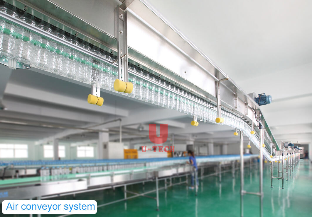 500ML Full Automatic 3 in1 table pure mineral bottle water filling capping machine plant production line details