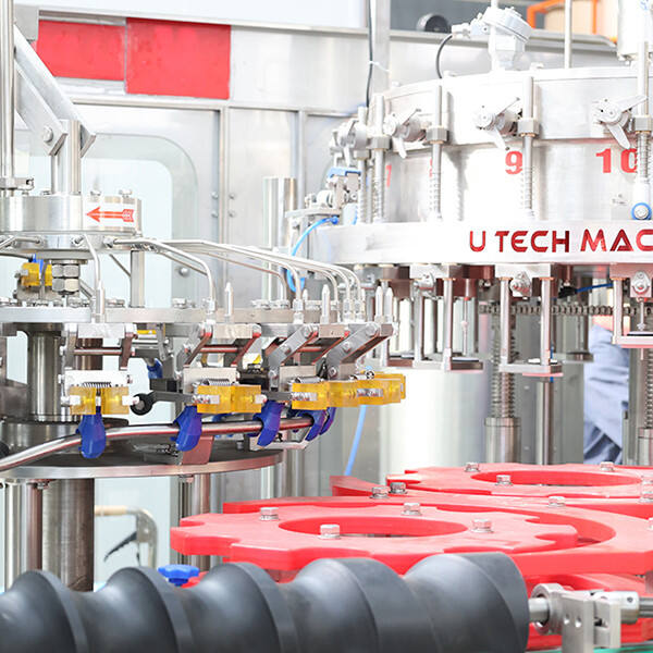 Speeding up production and increasing output with automated soda bottling machine